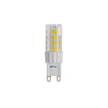 GTV LD-G9P5W0-30 LED izzó 5W, G9, 3000K,  SMD 2835, AC220-240V, sugárzási szög 360°, 420lm, 43mA