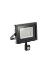 GTV LD-INEXT10W-64 LED reflektor díszkivilágítás iNEXT mozgásérzékelővel 10W 800lm, PF>0,9, RA>80, IP65, 120°, 6400K, fekete