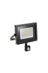 GTV LD-INEXT20W-64 LED reflektor díszkivilágítás iNEXT mozgásérzékelővel 20W 1600lm, PF>0,9, RA>80, IP65, 120°, 6400K, fekete