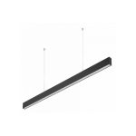   GTV LD-LIV40WNB-00 LED függesztett lámpa LIVIA, 40W, 3600lm, AC220-240V, 50/60Hz, 100°, RA>80, IP20, AL/PC, 4000K, 120m cm, fekete