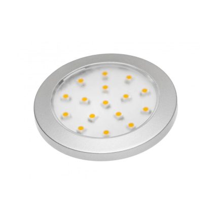   GTV LD-LU16NE-53 LED lámpatest,kerek szerelvény,LUMINO 12V DC, 1.5W, 16 SMD3528, 70-85lm, 4000K, 2m kábel miniAMP, alumínium ház