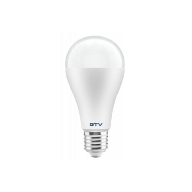 GTV LD-PC4A65-20W LED izzó 20W, A65, E27, 3000K, 2400lm, AC180-250V/ 50-60Hz, RA>80, sugárzási szög  200°, 164mA