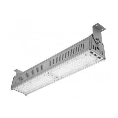 GTV LD-TK100W-40 Magas rekesz LED Teksas, 100W, 12000lm, 4000K, AC100-240V, 50/60Hz, IP65, 60°,szürke, CREE LED, MEANWELL SOFŐR