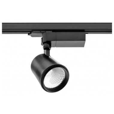 GTV XLD-3024XLN-NB1 LED COB X-LINE Spotlámpa, reflector , 30W, 4000K, 2052lm, AC 220-240V, 50/60Hz, sugárzási szög 24°, CRI>80, PF>0,90, IP20, fekete