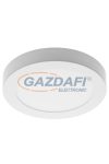 GTV LD-SMBOK09W-21 SAMBA LED panel süllyesztett/falon kívüli kettő az egyben,kerek 9W, 675lm, AC220-240V, 50/60Hz 4000K, IP40