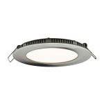   GREENLUX GXDW087 "Vega" LED mennyezeti lámpa, 24W, 1800lm, 2800K, 230V, IP20, ?300mm, matt króm