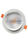 GREENLUX GXDW300 LED CASTOR-R Süllyesztett kerek COB LED lámpa 12W természetes fehér