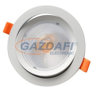 GREENLUX GXDW300 LED CASTOR-R Süllyesztett kerek COB LED lámpa 12W természetes fehér