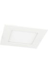 GREENLUX GXDW341 LED30 VEGA-S Snow fehér 6W WW 370/610lm - Süllyeszthető/beépíthető  LED lámpa,120 x 120 x 23,2800K