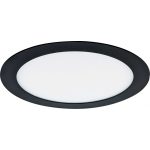   GREENLUX GXDW374 LED120 VEGA-R fekete 24W WW 1800/3000lm - Süllyeszthető/beépíthető  LED lámpa,950 g,2800K