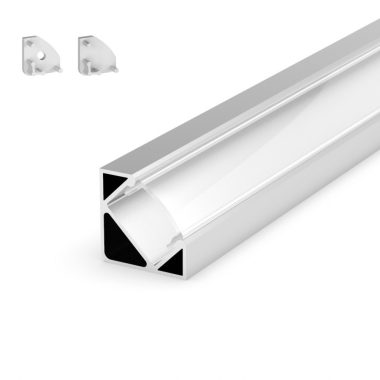 GREENLUX GXLP910 LED profil szett (V) SR/CL 2m,2000 mm