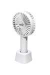 HF 9/WH Kézi, tölthető ventilátor, 9cm, fehér