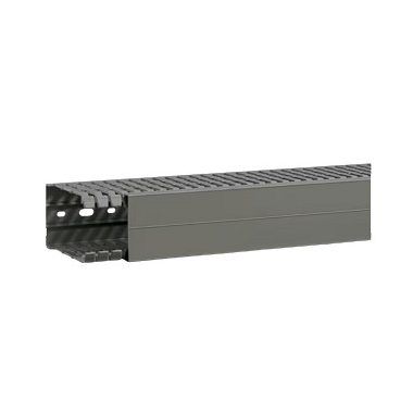 HAGER BA7A100060 Perforált vezetékcsatorna BA7A, PVC, 100x60mm, szürke