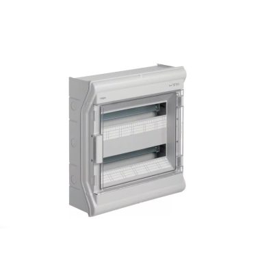 HAGER VE218L Vector elosztó, IP65, 36 modul, 452x418x151mm