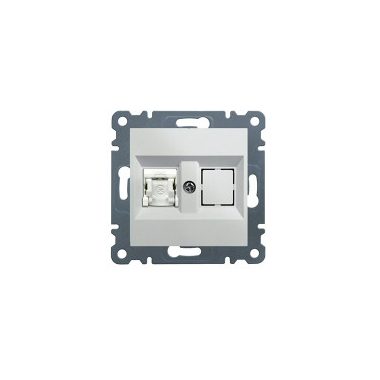 HAGER WL2170 Számítógépaljzat RJ45, cat.6e, FTP - fehér