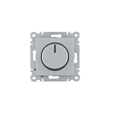 HAGER WL4012 Forgatógombos dimmer - ezüst