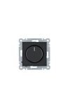 HAGER WL4013 Forgatógombos dimmer - fekete