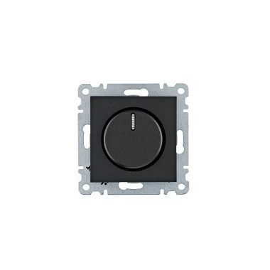 HAGER WL4013 Forgatógombos dimmer - fekete