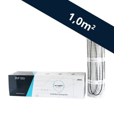 BVF H-MAT beépíthető fűtőszőnyeg 100 watt/m² - 1,0 m² (HMAT100010)