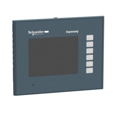 SCHNEIDER HMIGTO1300 Harmony GTO általános HMI panel, 3,5", 320x240 QVGA, 6 funkciógombbal, 64MB Flash EPROM