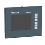   SCHNEIDER HMIGTO1300FC Harmony GTO általános HMI panel, 3,5", 320x240 QVGA, 6 funkciógombbal, 64MB Flash EPROM, lakkozott