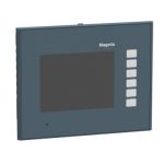   SCHNEIDER HMIGTO1300FCW Harmony GTO általános HMI panel, 3,5", 320x240 QVGA, 6 funkciógombbal, 64MB Flash EPROM, SE logó nélkül