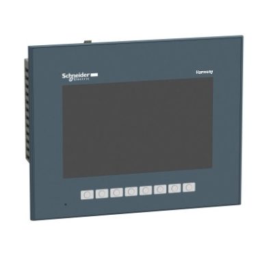 SCHNEIDER HMIGTO3510FC Harmony GTO általános HMI panel, 7", 800x480 WVGA, 8 funkciógombbal, lakkozott