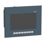   SCHNEIDER HMIGTO3510FCW Harmony GTO általános HMI panel, 7", 800x480 WVGA, 8 funkciógombbal, lakkozott, SE logó nélkül