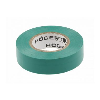 HÖGERT HT1P284 Szigetelőszalag  0.13 mm x 19 mm x 20 m, zöld