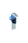 HÖGERT HT1W814 9- részes Torx kulcskészlet, CrV acél