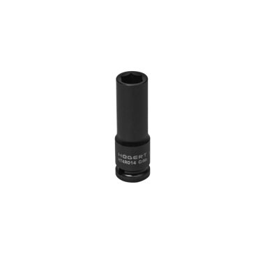 HÖGERT HT4R014 Ütőhüvely  1/2", 14 mm, CrMo, mély