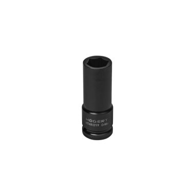 HÖGERT HT4R019 Ütőhüvely  1/2", 19 mm, CrMo, mély