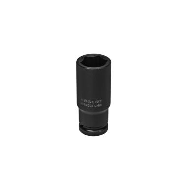 HÖGERT HT4R024 Ütőhüvely  1/2", 24 mm, CrMo, mély