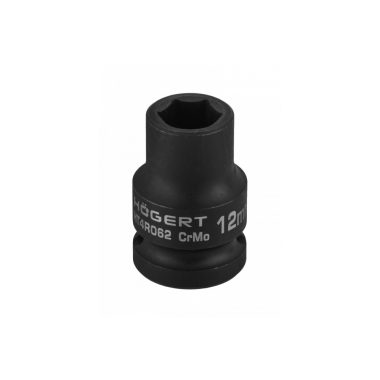 HÖGERT HT4R062 Ütőhüvely 1/2" 12mm short