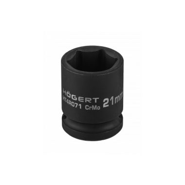 HÖGERT HT4R071 Ütőhüvely 1/2" 21mm rövid