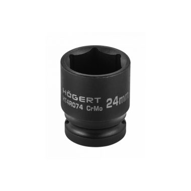 HÖGERT HT4R074 Ütőhüvely 1/2" 24mm rövid