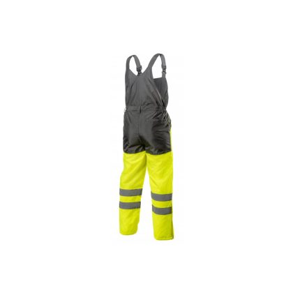   HÖGERT HT5K332-XL AICH jól látható kantáros nadrág, sárga XL (54)