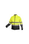 HÖGERT HT5K335-3XL EXTER figyelmeztető softshell kabát sárga 3XL (58)