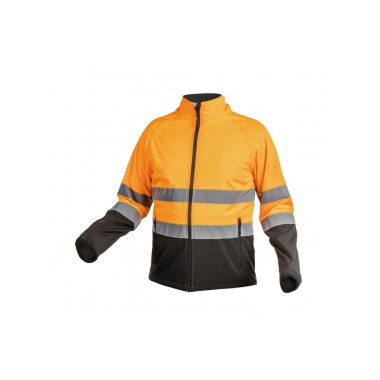 HÖGERT HT5K336-2XL EXTER softshell figyelmeztető kabát narancssárga 2XL (56)