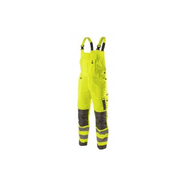 HÖGERT HT5K367-L WERSE Hi-vis sárga  láthatóság kantáros nadrág L (52)