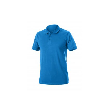HÖGERT HT5K417-XL TOBIAS pamut pólóing, kék XL (54)