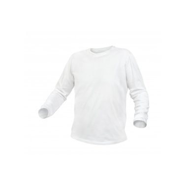 HÖGERT HT5K421-2XL ILM hosszú ujjú póló, 100% pamut, 180 g/m², fehér, 2XL