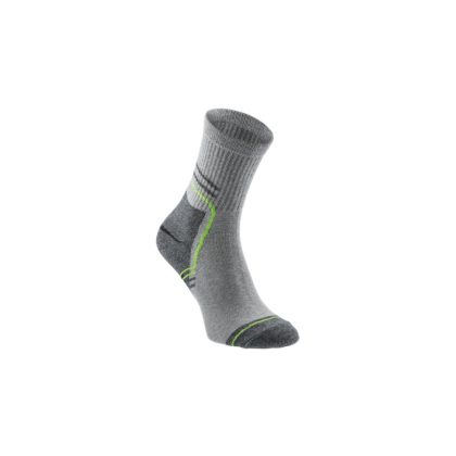   HÖGERT HT5K453-39-40 SAAR hosszú zokni világosszürke/zöld 39/40 (3 pár/csomag)
