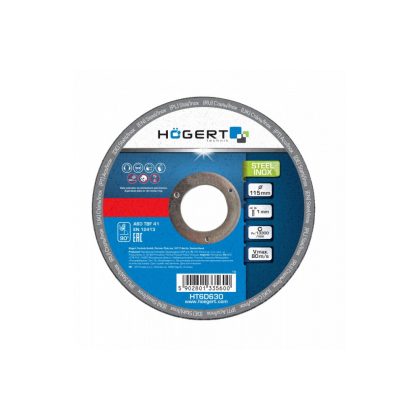   HÖGERT HT6D630 Metal Inox vágókorongok 20 db 115x1,0x22,23