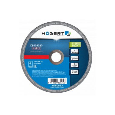 HÖGERT HT6D633 Metal Inox vágókorongok  10 db 180x1,6x22,23