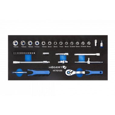HÖGERT HT7G126-OP Aljzatok racsnis fogantyúval 24 db-os készlet 