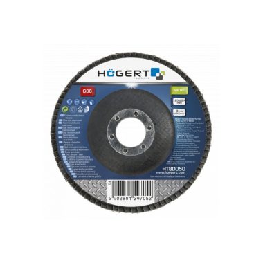 HÖGERT HT8D050 Csiszolókorong 125x22,4 G36