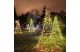 HOME LKD 200 TREE LED-es fénypiramis csúcsdísszel, meleg fehér, 8x2,4 m