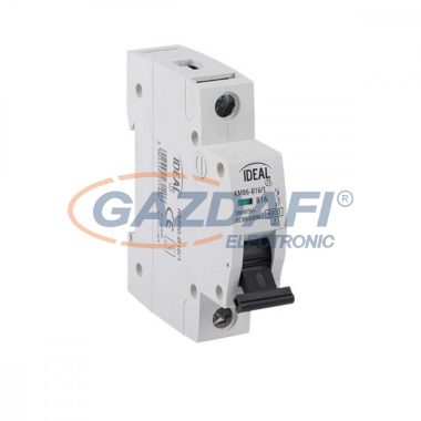 KANLUX 23141 KMB6-B10/1 IP20 , 10A , 220-240V, 50/60Hz AC , 76 x 82 x 18 mm , világosszürke /fekete