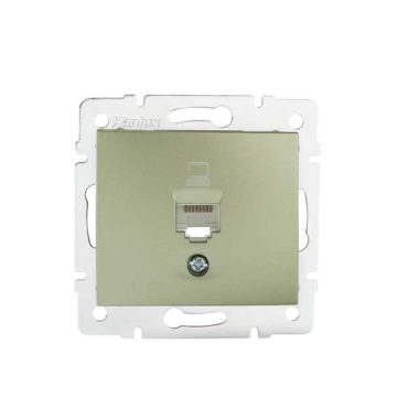 KANLUX 25048 DOMO 01-1390-050 Adatcsatlakozó aljzat (RJ45 Cat 5e Jack)